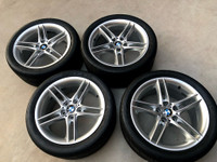 Set of Genuine OEM 18” BMW Style 224 Wheels & Tires