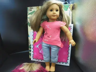 2014 18" AMERICAN GIRL DOLL ISABELLE PALMER DOLL, TAG OUTFIT,WIG, View more