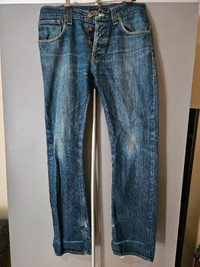 Nudie Steady Eddie jeans 100% Organic retail $520
