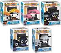 Funko Pop Naruto Shippuden X Hello Kitty Set