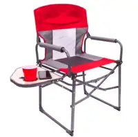 Creative Collapse N' Carry Director Chair, Red/White, when
