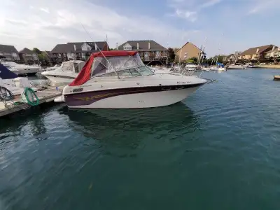 Yes, it's available Low balls won't be answered. 2001 Crowline boat for sale..5.7 Mercruiser 580 hou...