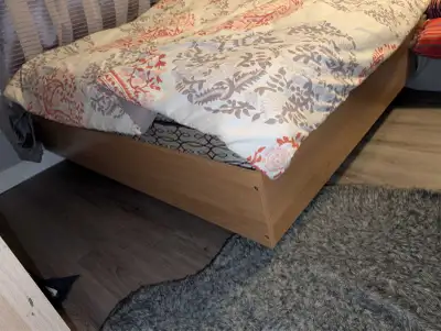 Smoke free and bug free home. Purchased last month but too big for bedroom size. Purchased from jysk...