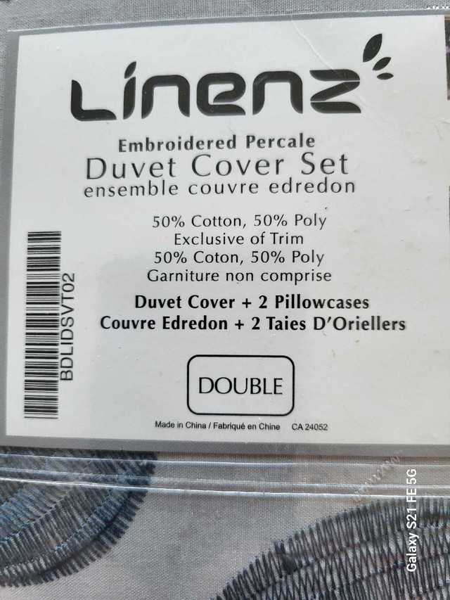Double duvet cover set in Bedding in Peterborough - Image 3