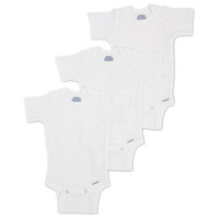 NEW: Gerber Baby Short Sleeve Onesies, Pack of 3 (3-9 months)