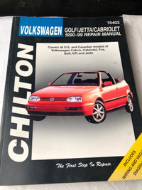CHILTON 1990-1999 VOLKSWAGEN GOLF JETTA GTI  MANUAL # M1159