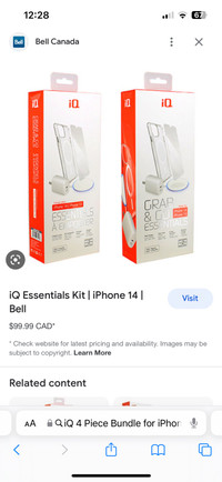 iQ 4 Piece Bundle for iPhone 14/13