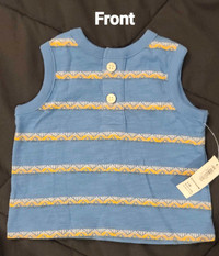 NEW! 0-3 Months Old Navy Baby Tank Top