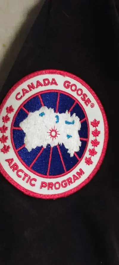 Movie prop ! Canada Goose parka. size large new condition .worn 2 hrs ,fits like a XL