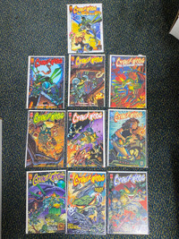 Cyberfrog comic set Ethan Van Sciver Harris 1996 Low Print NM