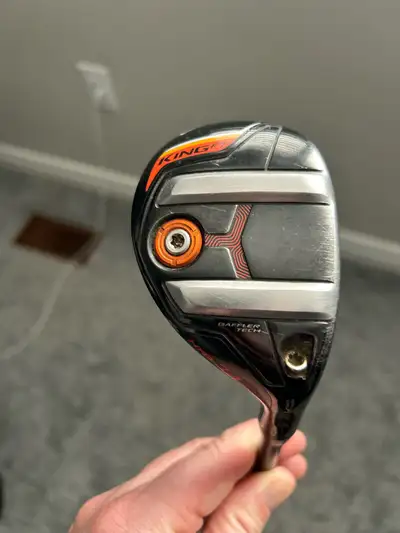 Cobra adjustable 3 hybrid. Stiff shaft. Great shape.