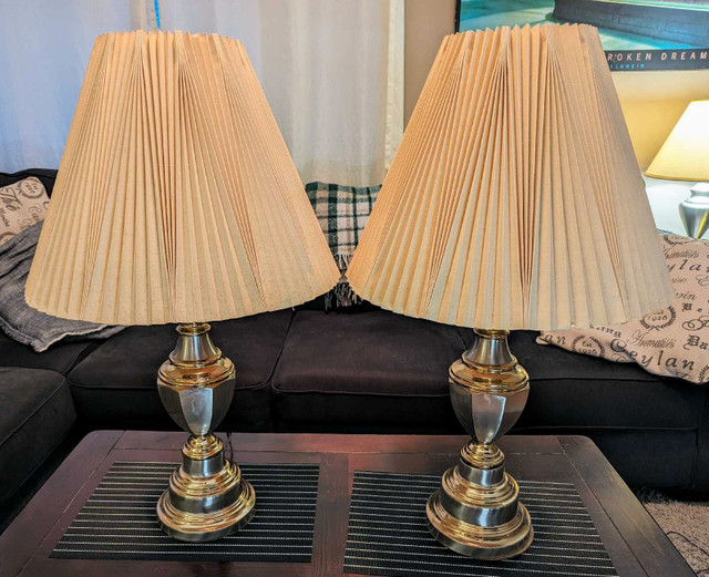2 Table Top Lamps  in Indoor Lighting & Fans in Thunder Bay