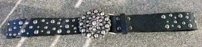 **Perfect for Stampede, Rodeo, or any outdoor event: -"Black Belt": fit for female,like new; good fo...
