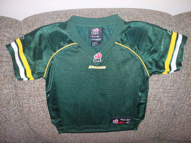 Authentic Edmonton Eskimos Reebok jersey
Mint
Youth size 4T
$15 in Arts & Collectibles in Calgary