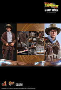 IN STORE! Hot Toys Back to the Future 3 Marty McFly 1/6 Figure