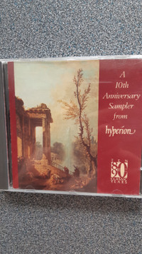Cd musique A 10th Anniversary Sampler From Hyperion Music CD