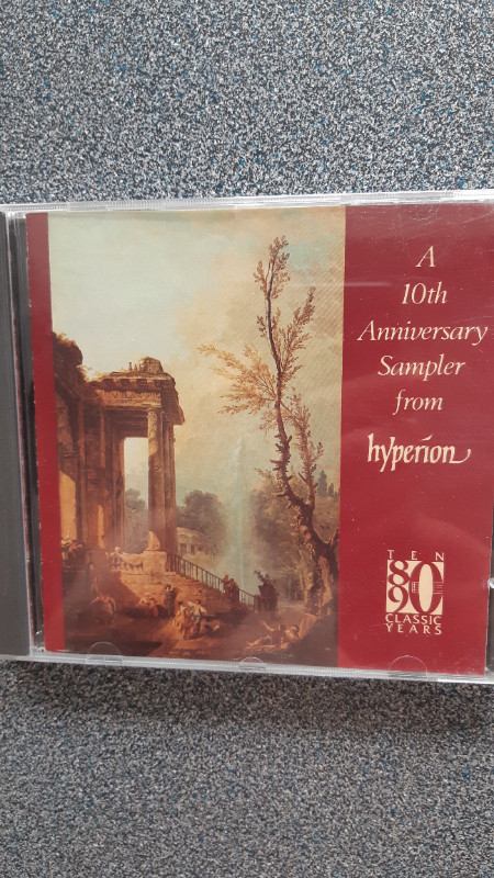 Cd musique A 10th Anniversary Sampler From Hyperion Music CD dans CD, DVD et Blu-ray  à Lévis