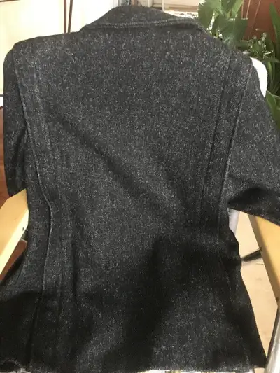 Manteau Editiongris gr 11/12 ladies grey wool coat, View more
