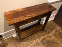 Hardwood Hallway Table