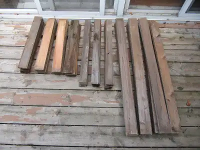 110 pc Lot Of Soft/Hardwood Shim Pieces Three Different Sizes, View more