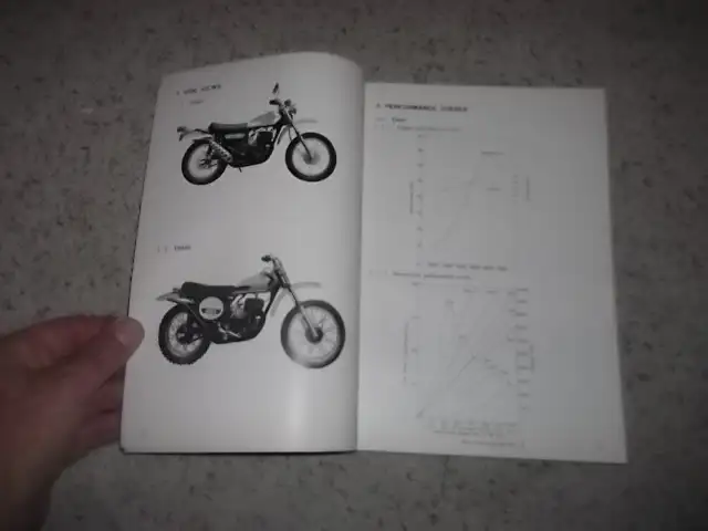 1972  Suzuki TS400 &  TM400  Original Service Manual in Other in City of Toronto - Image 3