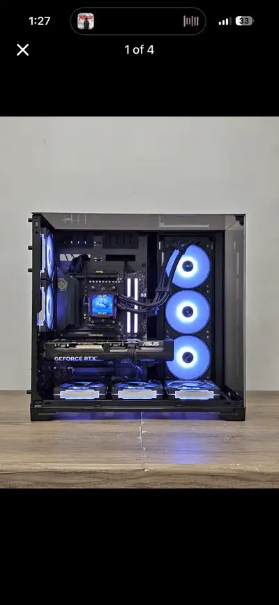 RTX 5080 Custom Gaming PC┃Ryzen 7 9800X3D┃32GB 6400MHZ|1TB NVMe, View more