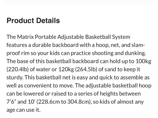 Brand new basketball net $150 obo63848997728129121