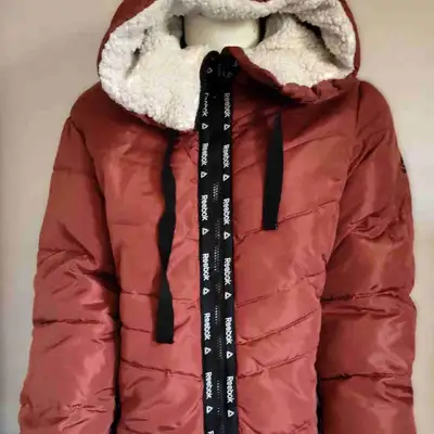 Reebok Ladies Winter Puffer Jacket (LG) Hooded & Fleece Lined, View more
