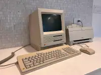Macintosh SE . 1987 & Imprimante Style Writer II
