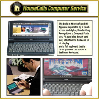 HP Jornada Wireless Palmtop PC Touch Screen, with Handwriting