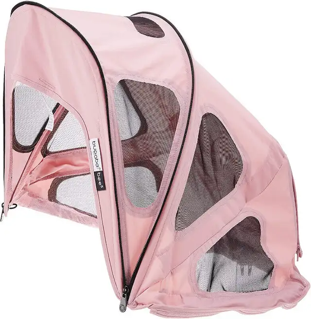 (NEW) Bugaboo Bee Breezy Sun Canopy Soft Pink (NO STROLLER) in Strollers, Carriers & Car Seats in City of Toronto - Image 8