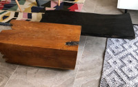 Table de salon en érable massif - Lounge table maple wood