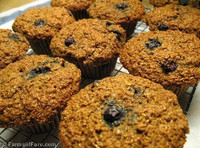 Old Fashioned Date and Raisin Muffins
