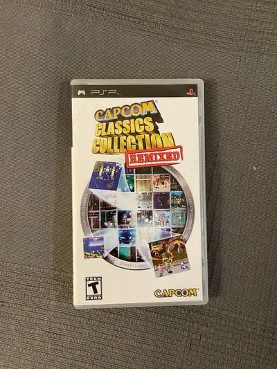 CAPCOM Classic Collection Remixed PSP video game , View more