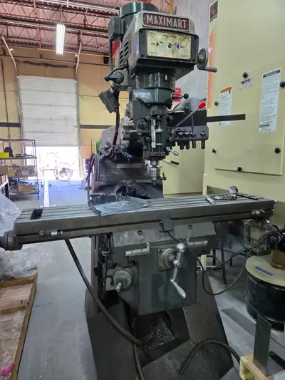 Milling machine, working condition