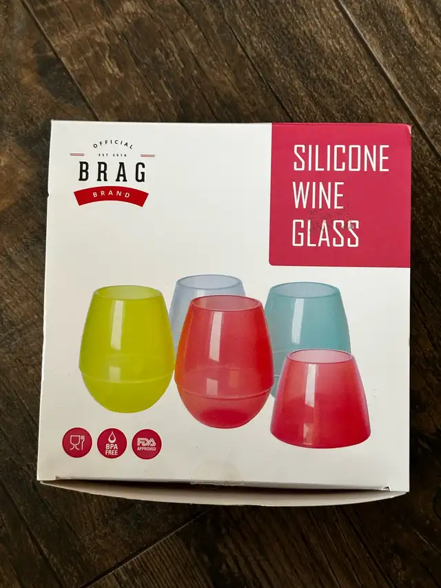 NEW Wine glasses for hiking, camping, trailer in Kitchen & Dining Wares in Calgary - Image 2