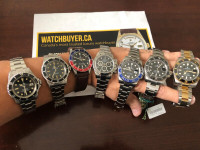CASH PAID TODAY FOR ROLEX VINTAGE, NEW AND USED!!! #1 WATCHBUYER
