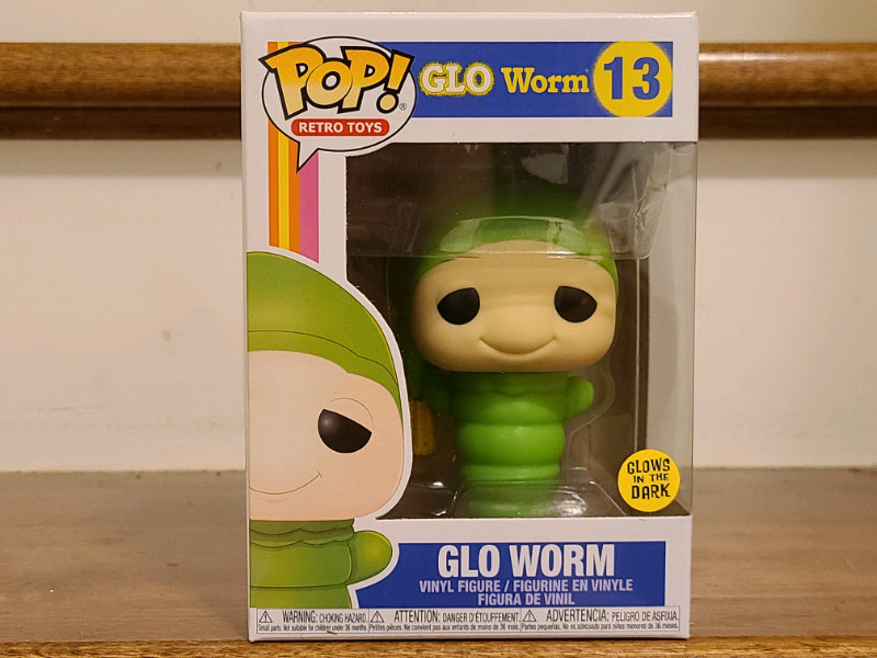 Funko POP! Retro Toys: Glo Worm - Glo Worm (Glow In The Dark) for sale  