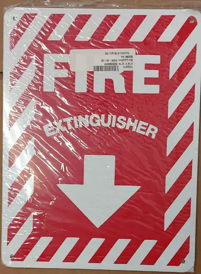 Fire Extinguisher Sign, View more