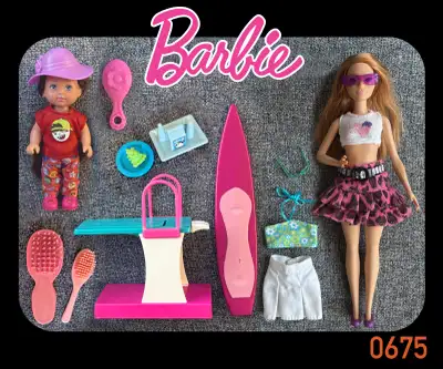 Barbie Poupees Skipper Kelly style souliers vetements été plage, View more