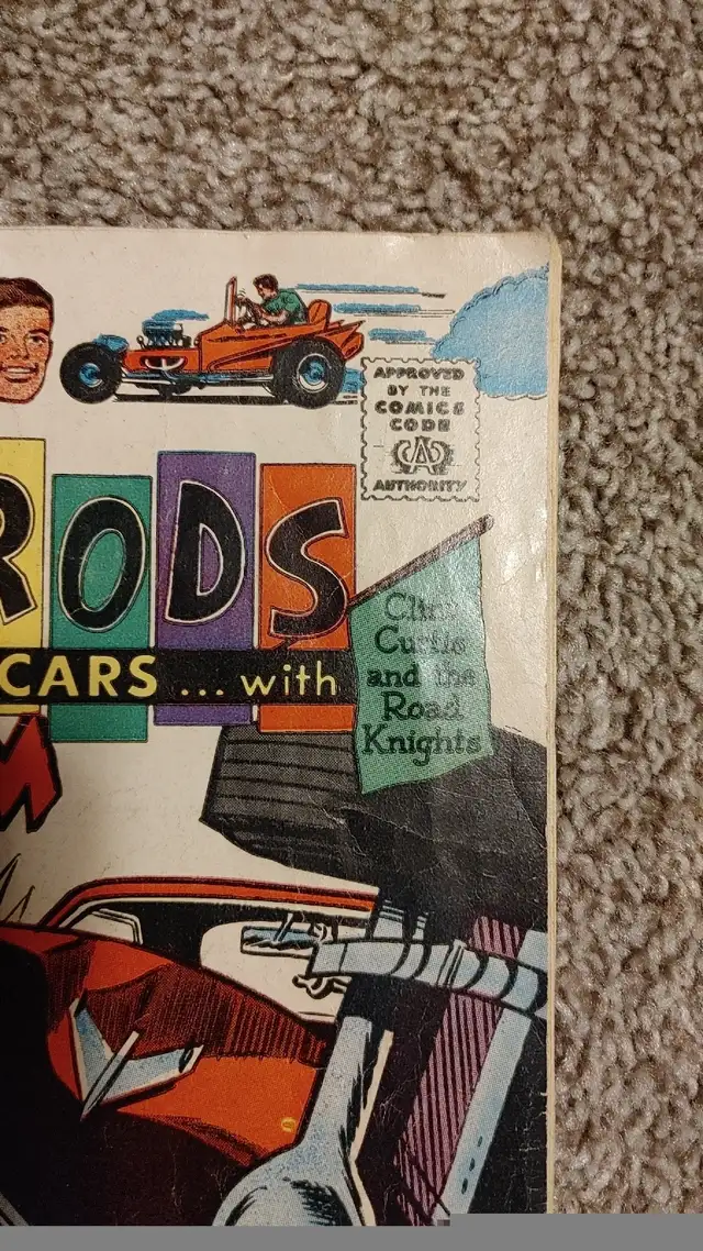 Good copy of 1969 Charlton Hot Rods and Racing Cars #96 in Comics & Graphic Novels in Edmonton - Image 4