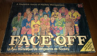 Vintage 1974 Boardgame FACE OFF Hockey NHL Howie Meeker ~ RARE!