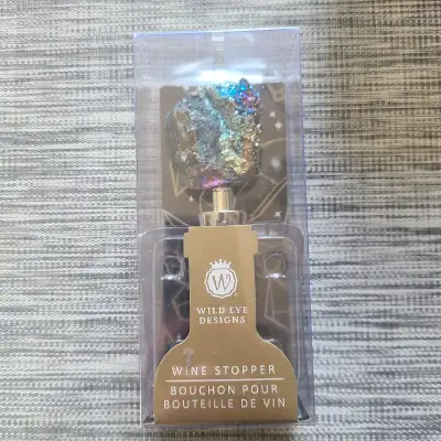 Genuine Druzy Geode Wine Stopper, View more