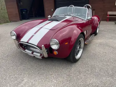 2012 Factory Five Shelby Cobra replica. Was an Alberta car. Recently certified in Ontario. Needs not...