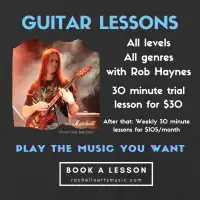 Learn Guitar with Rob Haynes. Acquire Skills, Unleash Creativity