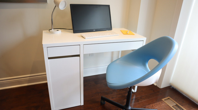 IKEA Micke White Desk in Desks in City of Toronto