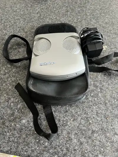 For those long trips with the children a portable cd dvd player to keep them occupied