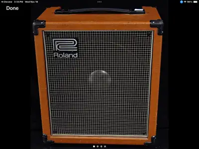 Selling two vintage Roland Cube 60 guitar amplifiers, known for their warm tone and robust construct...