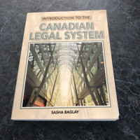 Introduction to Canadian Legal System paper back
