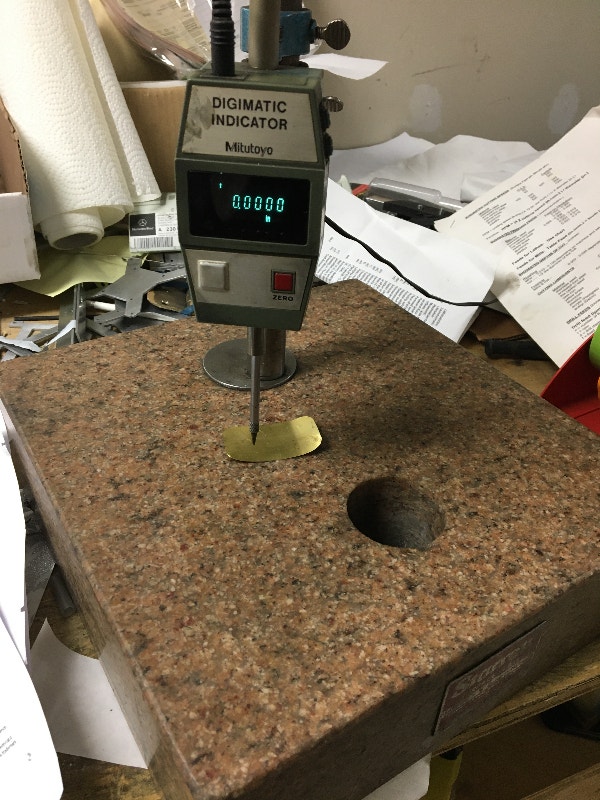 GRANITE SURFACE PLATE by STARRETT & Mitutoyo Height Gage Hand Tools